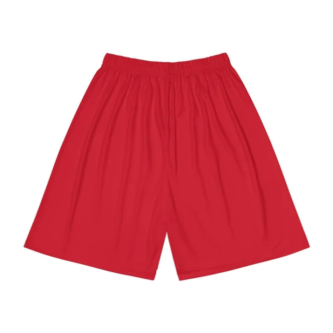 Dark Red GGH Shorts (AOP) - Image 3