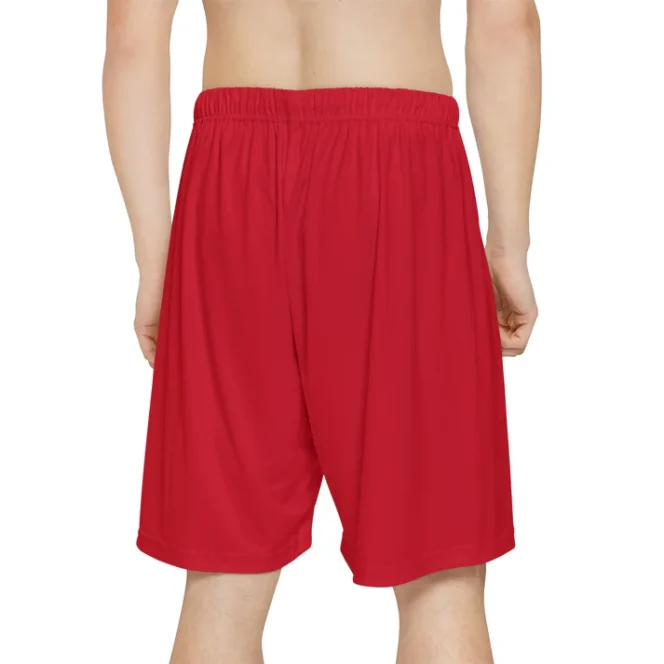 Dark Red KOG Sports Shorts - Image 5
