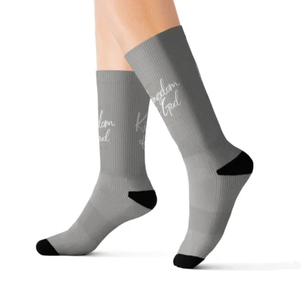 Light Grey KOG Sublimation Socks